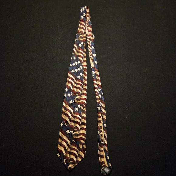 Tango by Max Raab Other - Tango by Max Raab Mens Silk Americana Flag Tie